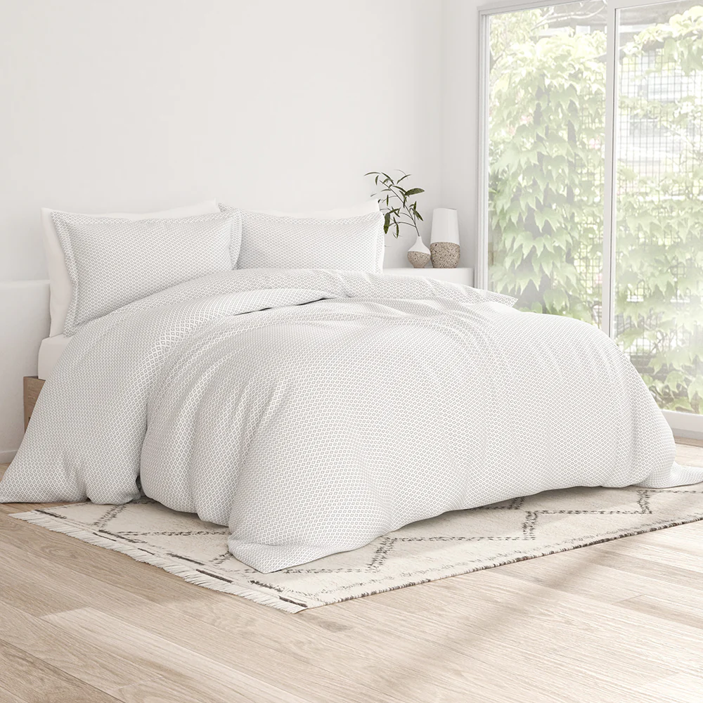 Polaris Pattern 3-Piece Duvet Cover Set (Sale)