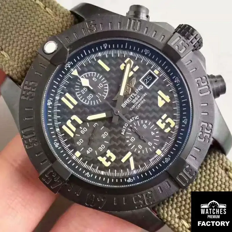 Breitling Avenger II USA Military Limited Edition M133715N GF Factory Fiber Dial