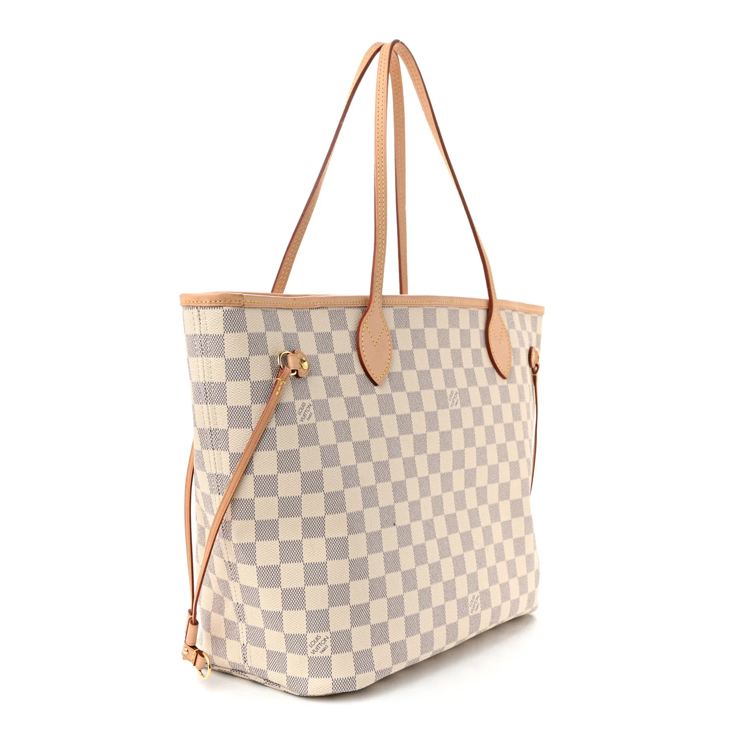Damier Azur Neo Neverfull MM Rose Ballerine - Top Club