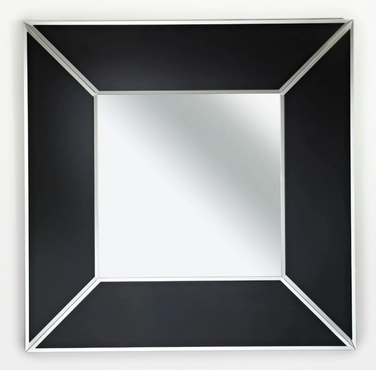 Luxury mirror black 90 x H. 90 cm - Luxury furniture & accessories