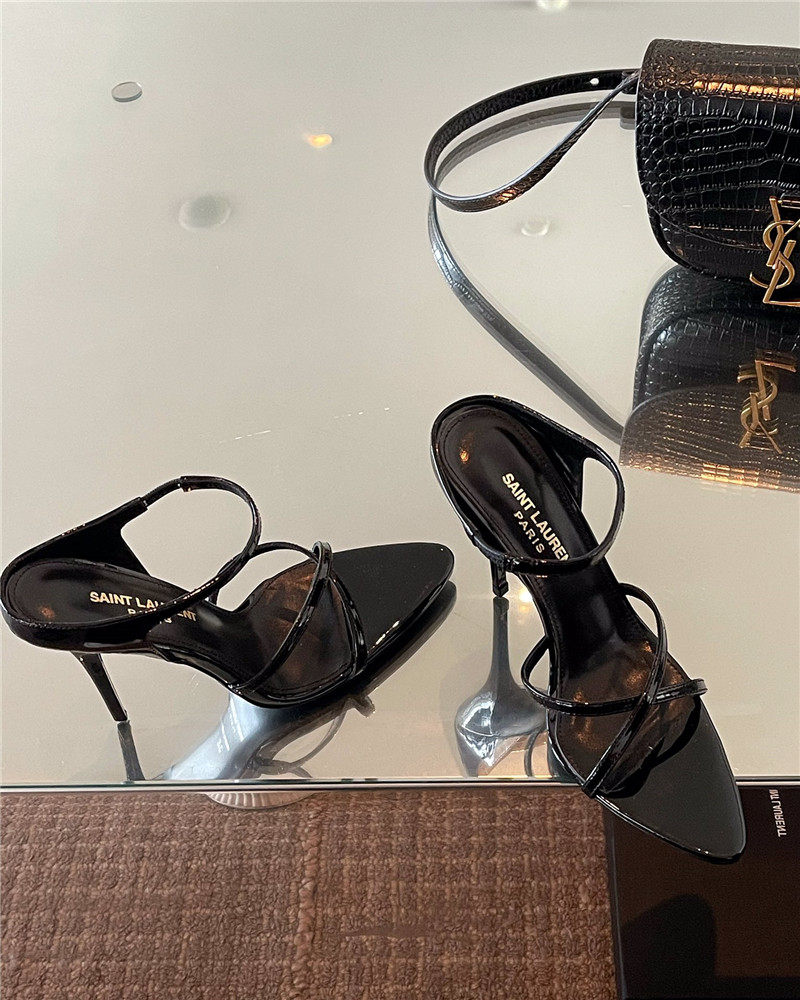 YSL slim strap temperament sandals and slippers - Sneaker Replica Workshop