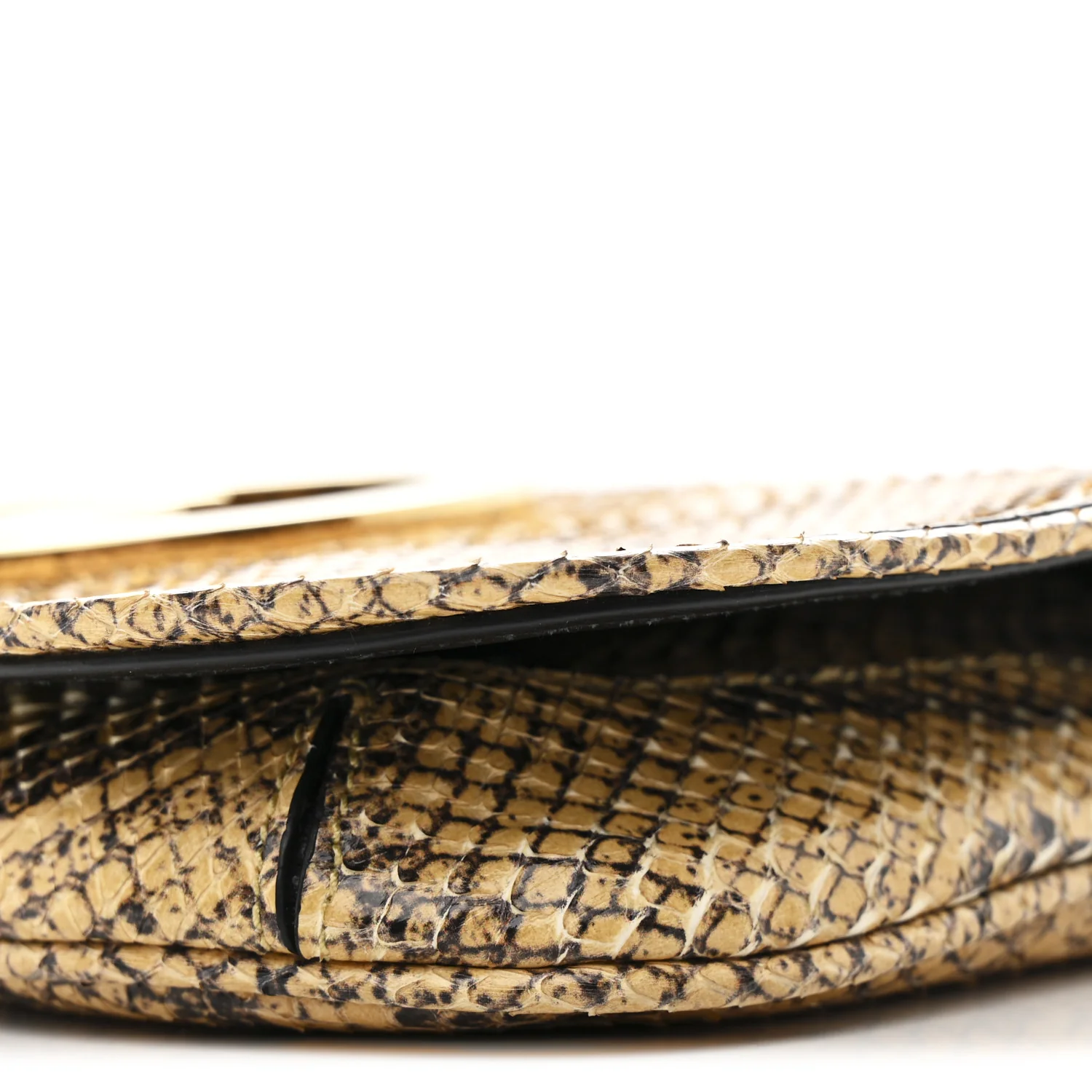 Roxy Snakeskin Blondie Chain Shoulder Flap Bag Roccia - Top Club