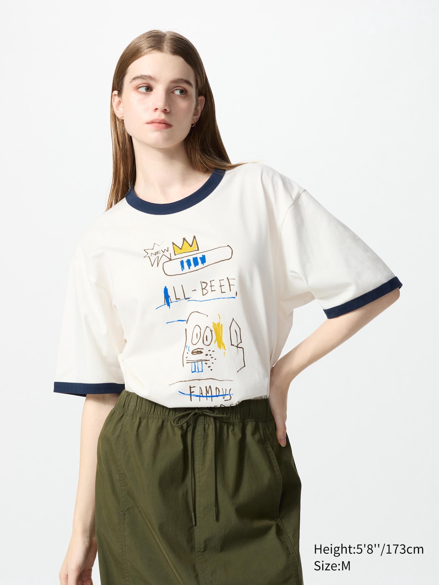 NY POP ART Jean-Michel Basquiat UT Graphic T-Shirt