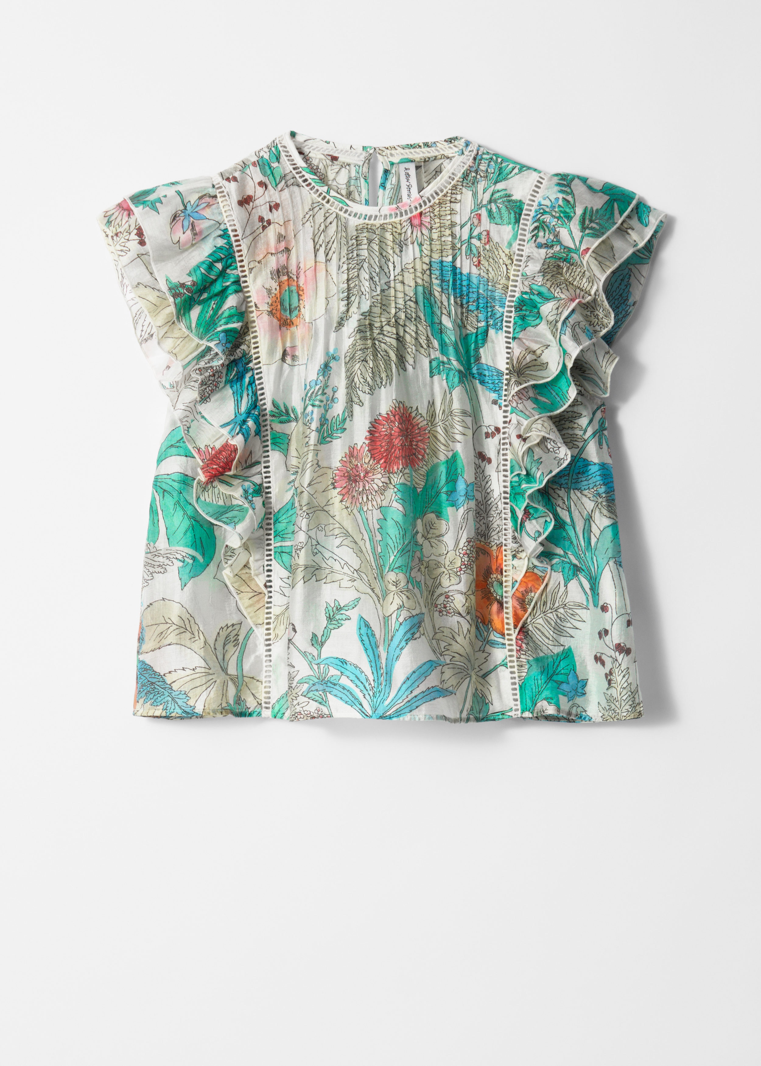 & Other Stories RUFFLED TOP