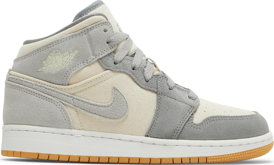 Air Jordan 1 Mid  College Grey  DN4346-100 - Sneaker Replica Workshop