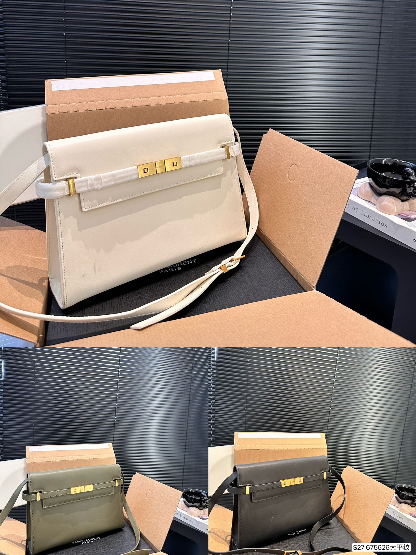 Y new arrival Manhattan bag smooth leather size: 29 * 22 cm - Top Club