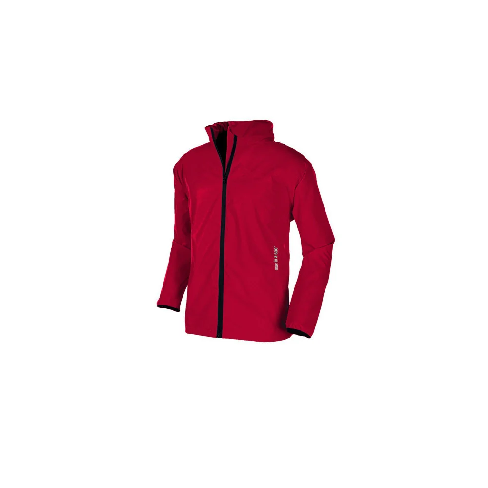 Mac in a sac ADULT windbreaker jacket - red