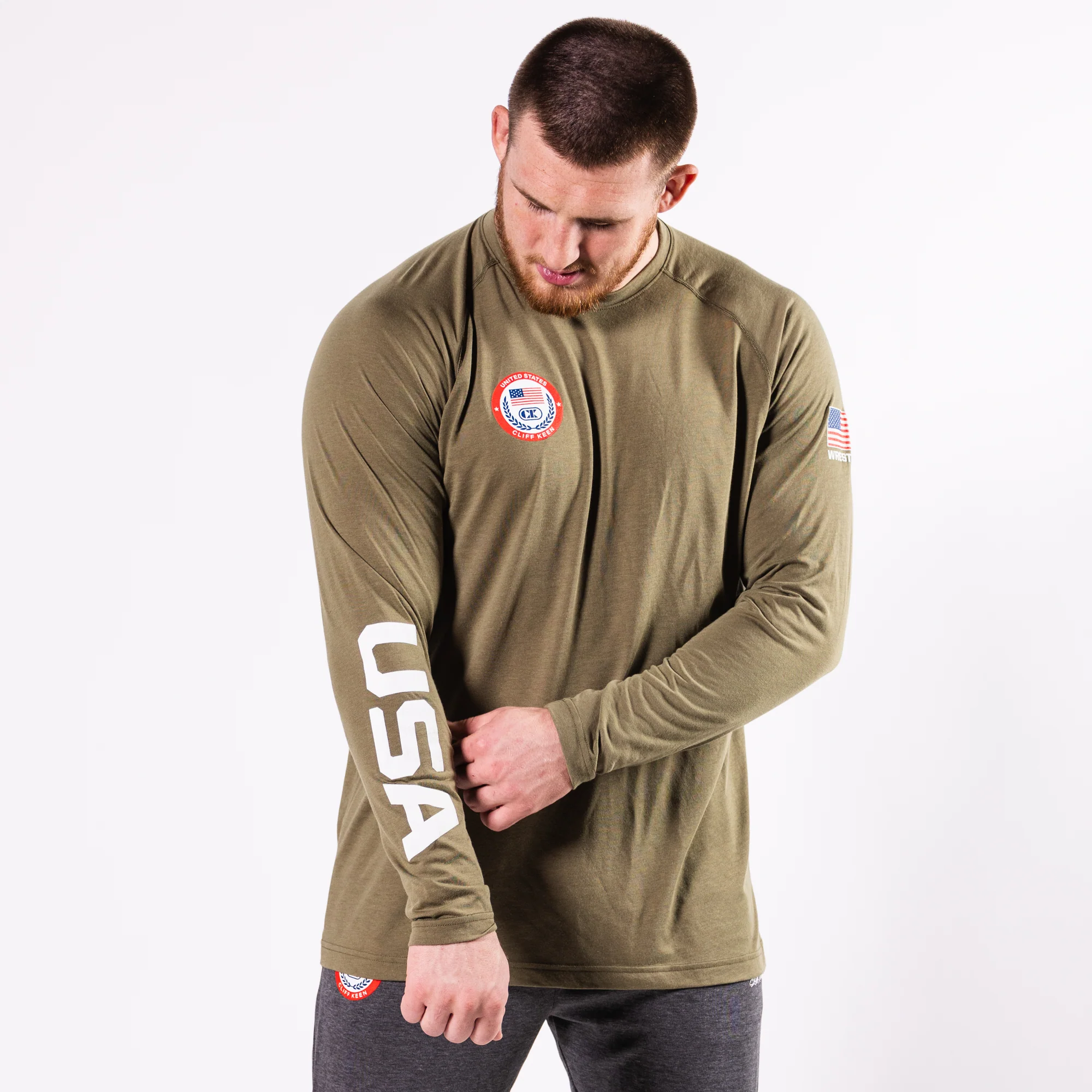 USA Long Sleeve Tee - MoB Apparel