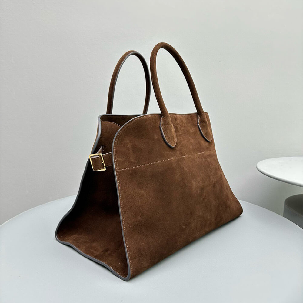 THE ROW  Soft Margaux 15 sued bag(High-end Grade) - Top Club