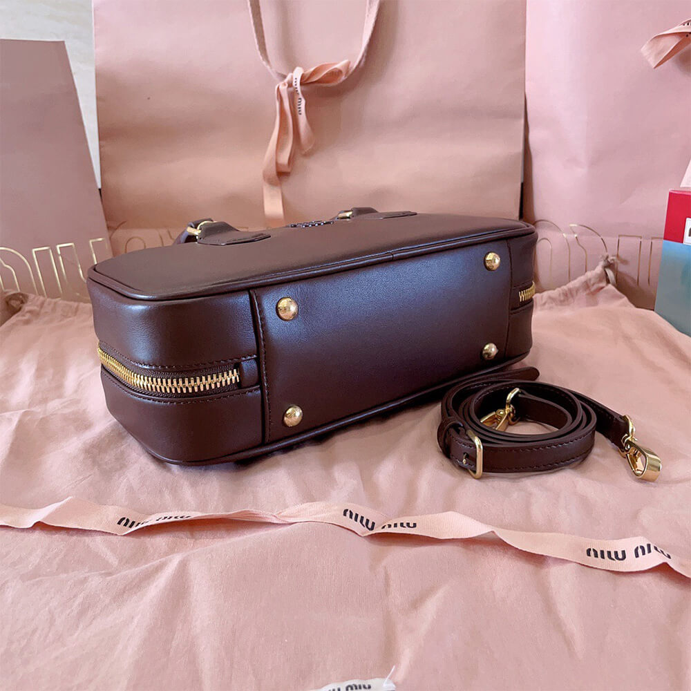 MIUMIU Large Arcadie Leather Bag(HIGH-END GRADE) - Top Club
