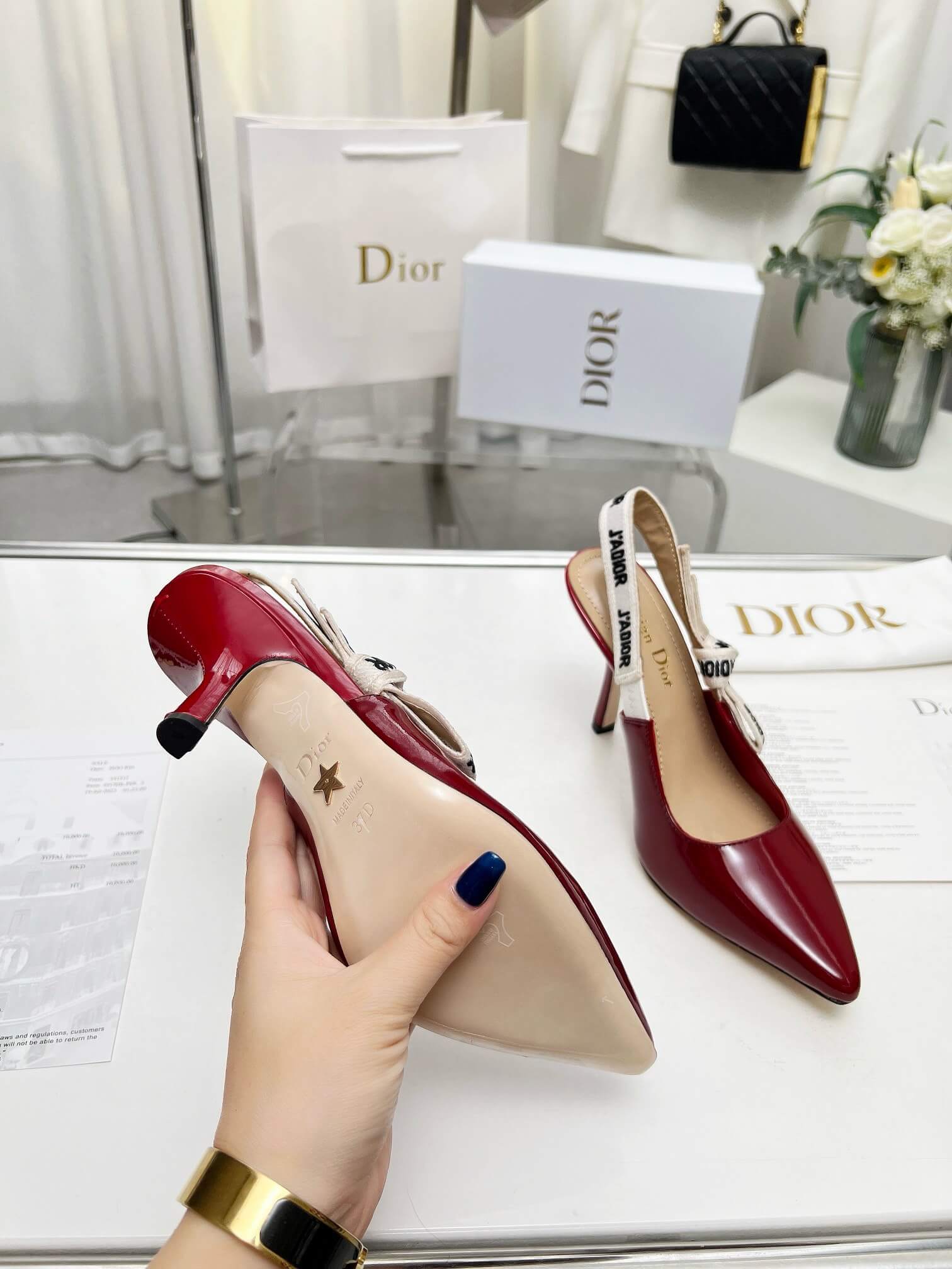 J Adior Slingback Pump - Top Club