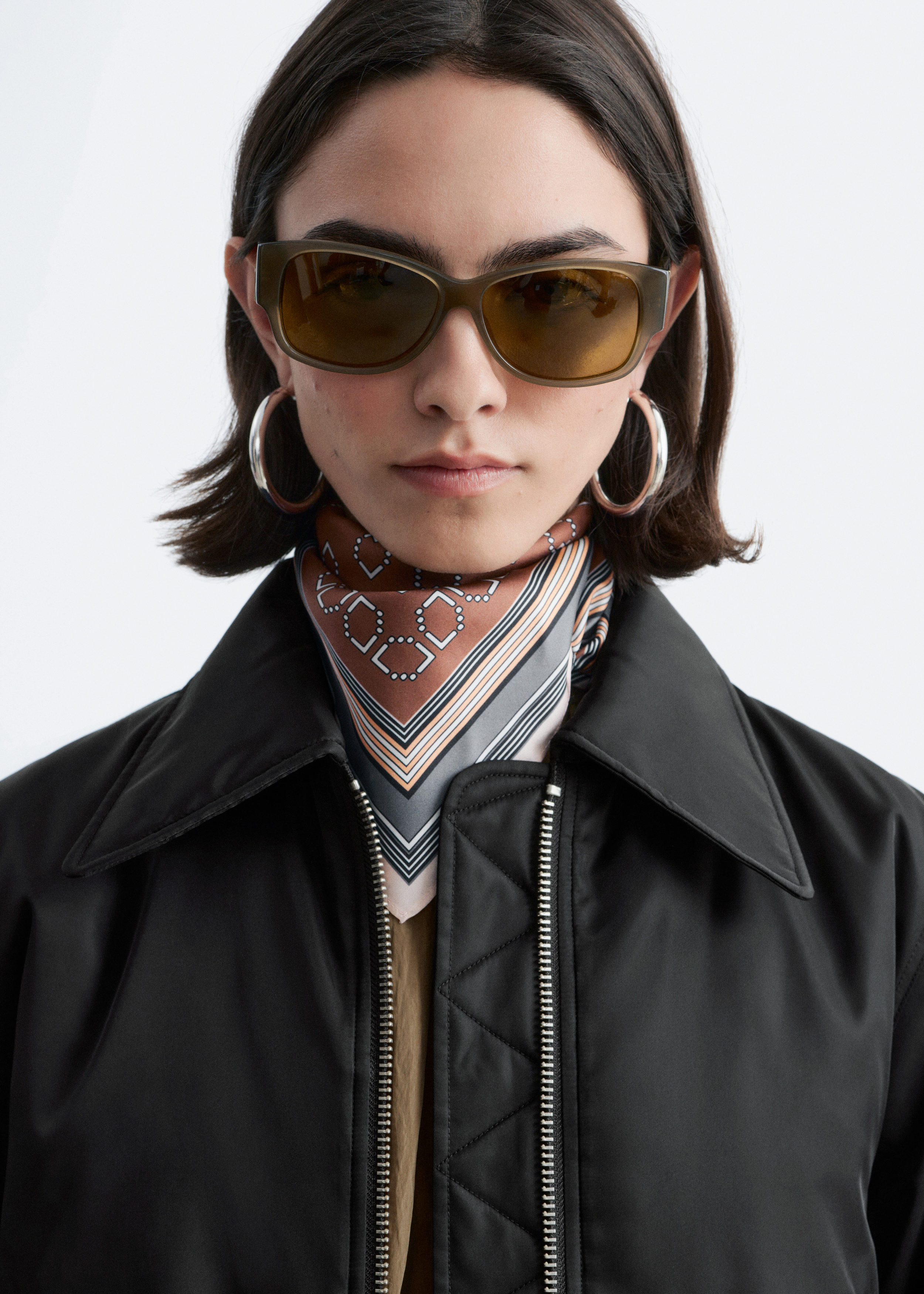 & Other Stories CROPPED BOMBER JACKET