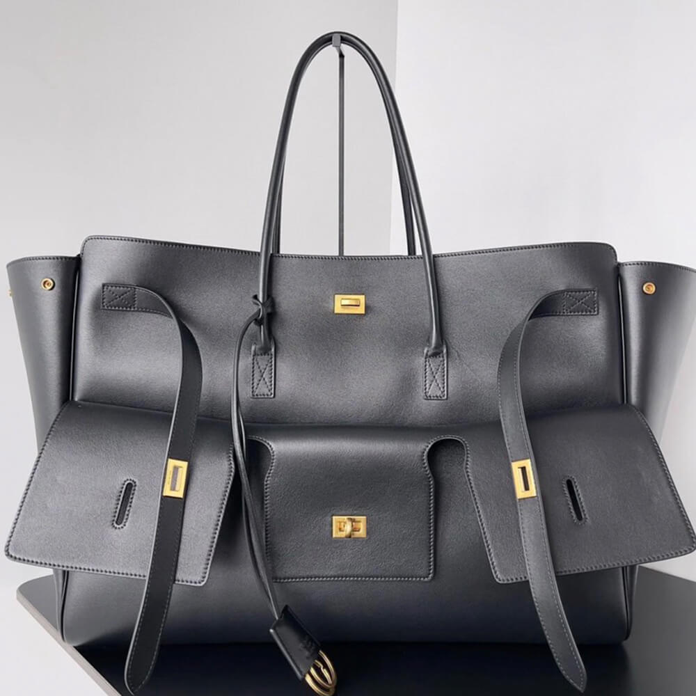 Balenciaga Bel Air Carry All Bag Xl in Black(HIGH-END GRADE) - Top Club