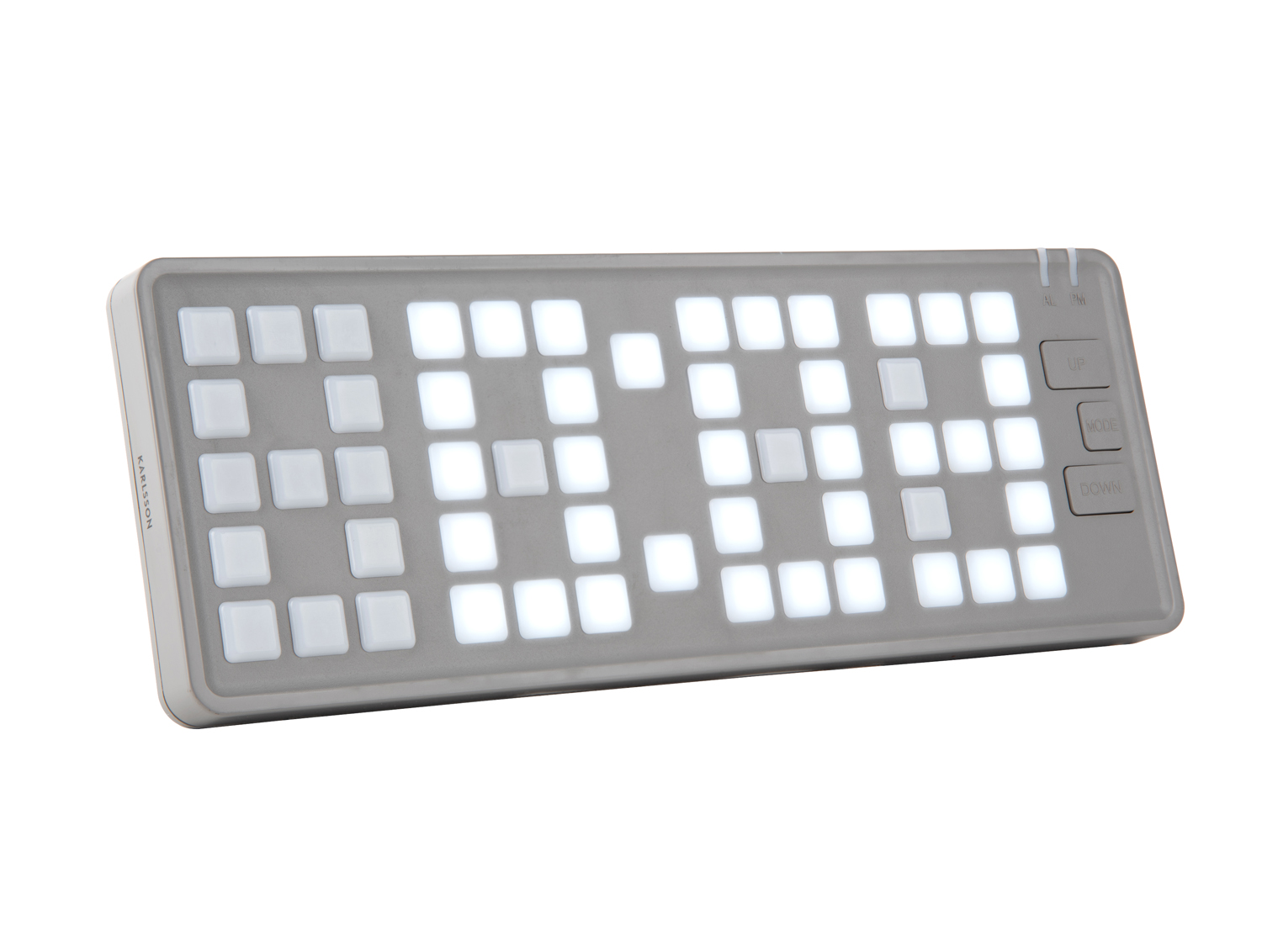 Alarm clock Keyboard LED light grey