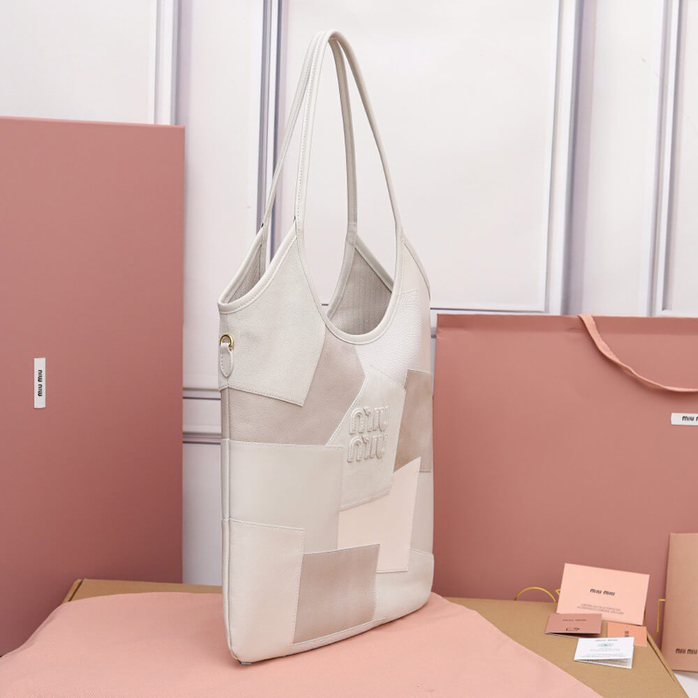 MIUMIU REGULAR IVY leather patchwork bag(HIGH-END GRADE) - Top Club