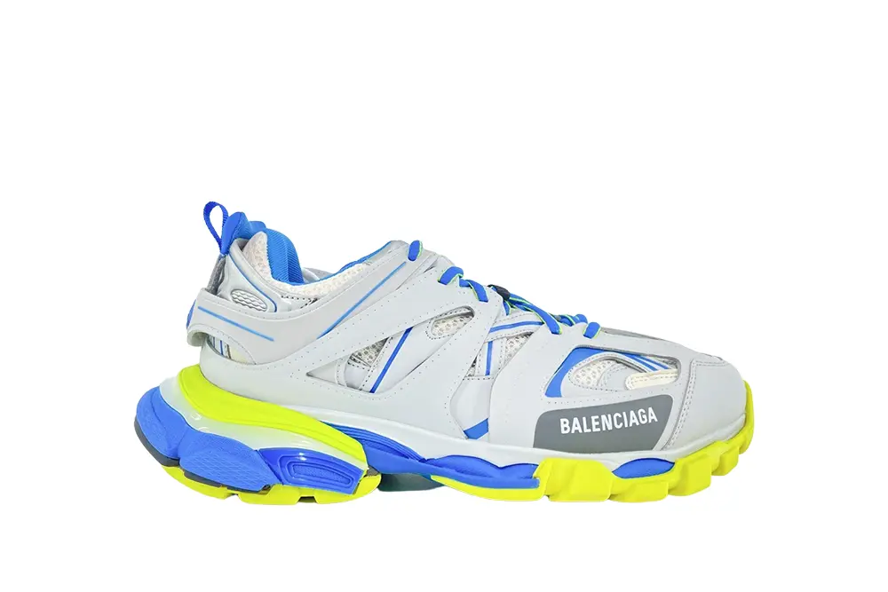 BALENCIAGA TRACK SNEAKER  GREY BLUE  REPLICA - Sneaker Replica Workshop