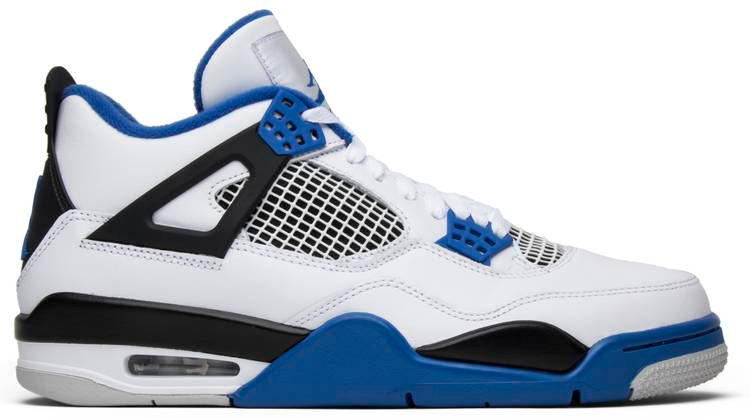 Air Jordan 4 Retro  Motorsports  308497-117 Replicas - Sneaker Replica Workshop