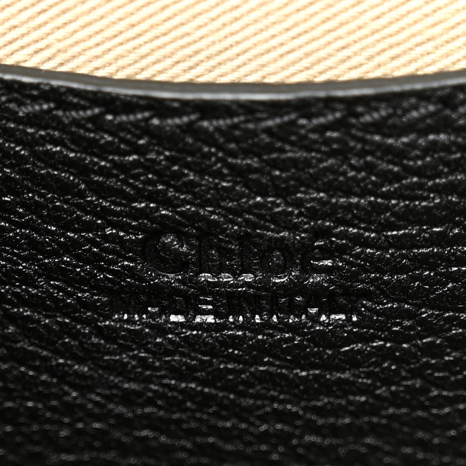 Grained Calfskin Large Tess Bag Black - Top Club
