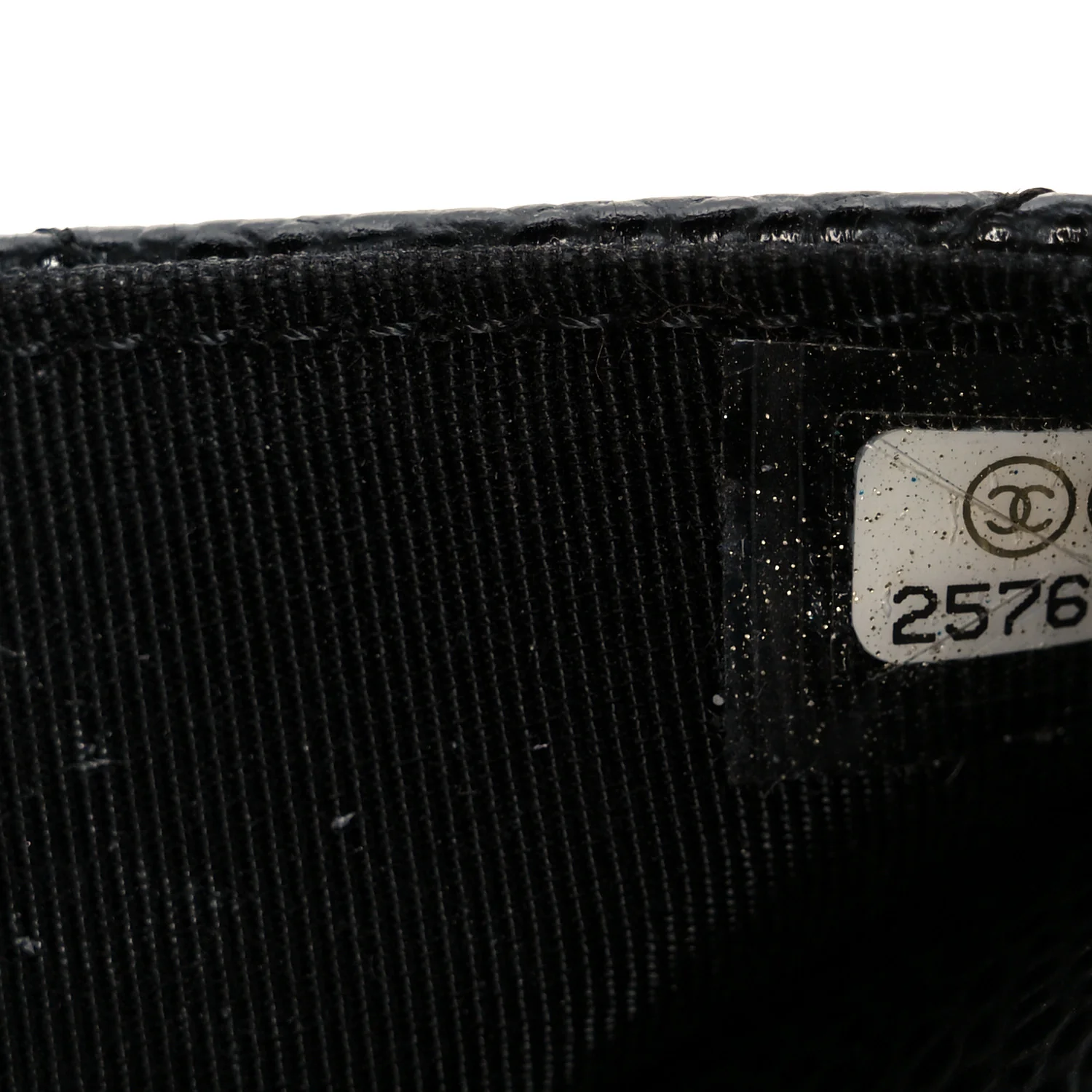 Caviar Quilted Wallet On Chain WOC Black - Top Club