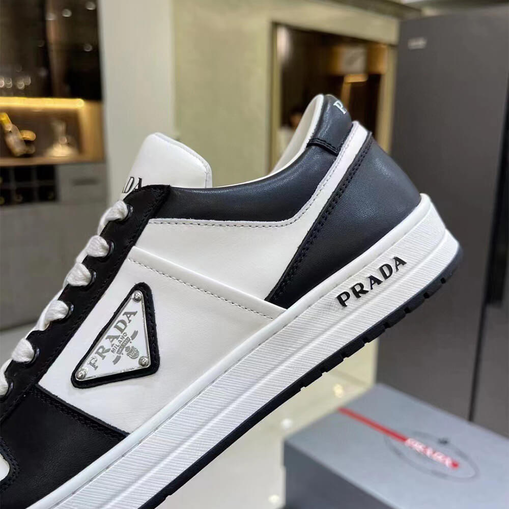 Prada Downtown nappa leather sneakers - Top Club