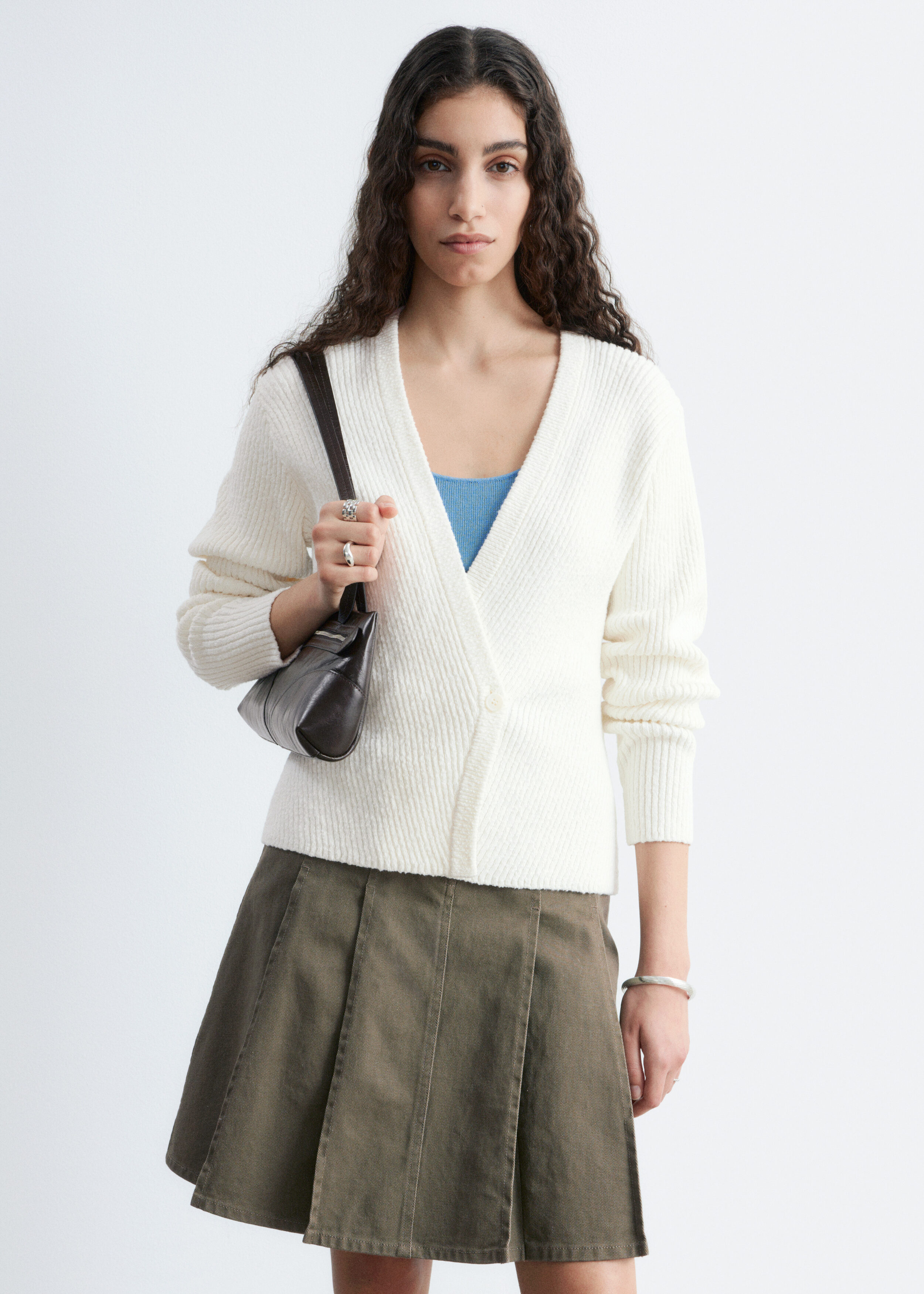 & Other Stories RIBBED CARDIGAN