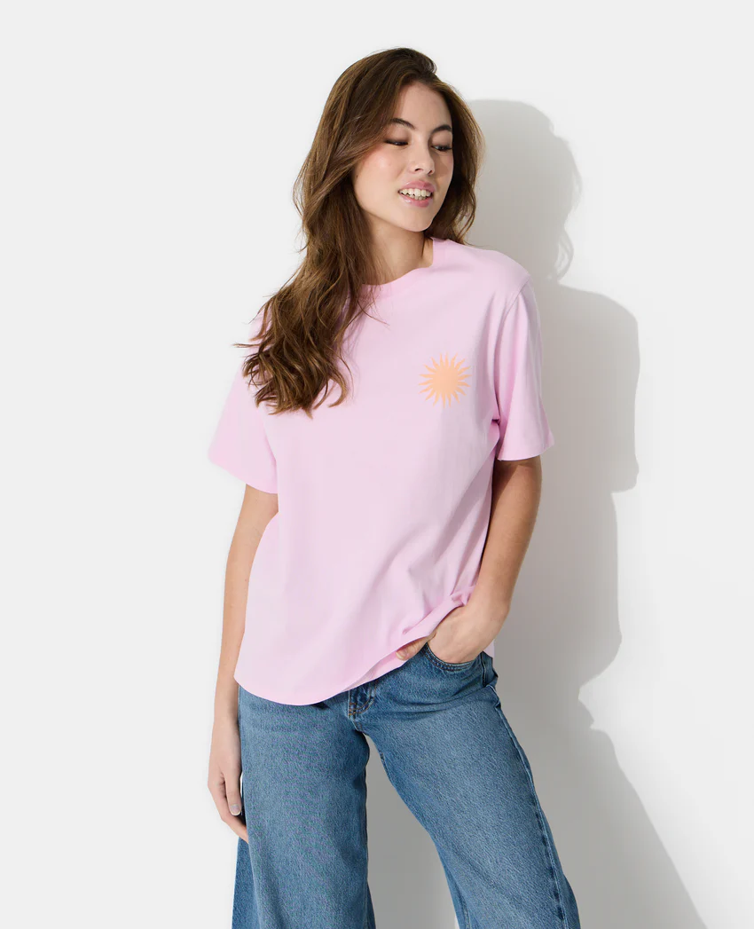 Pimkie T-shirt oversize avec print devant et dos