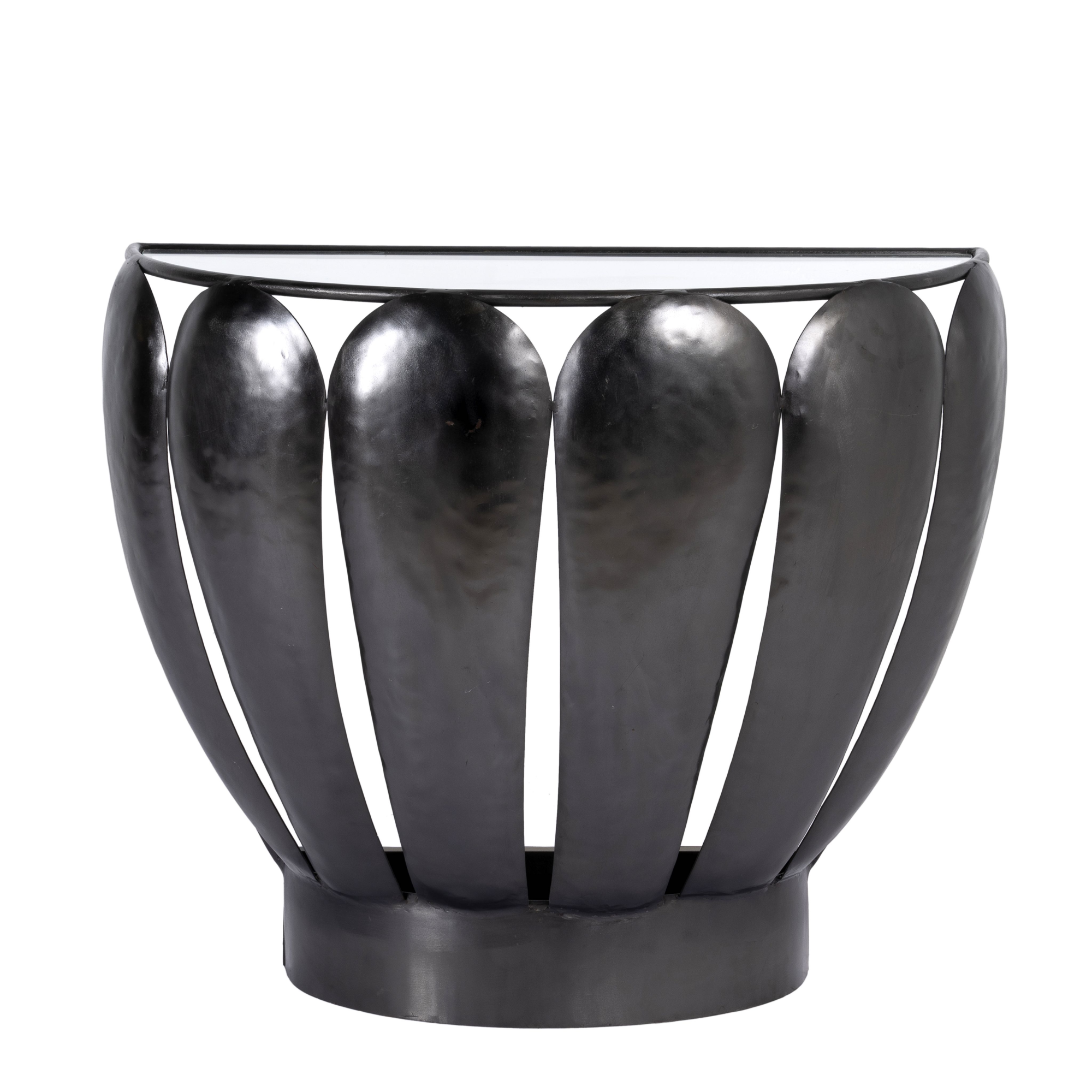 Half ronde console tafel Paresha #1