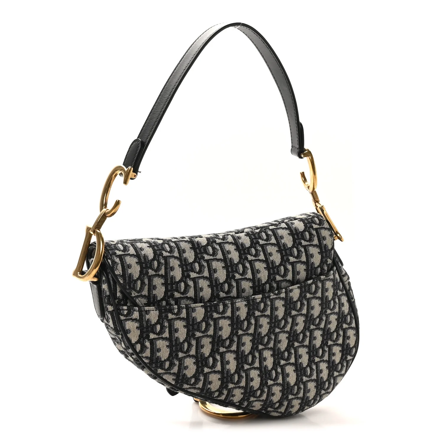 Oblique Saddle Bag Blue - Top Club