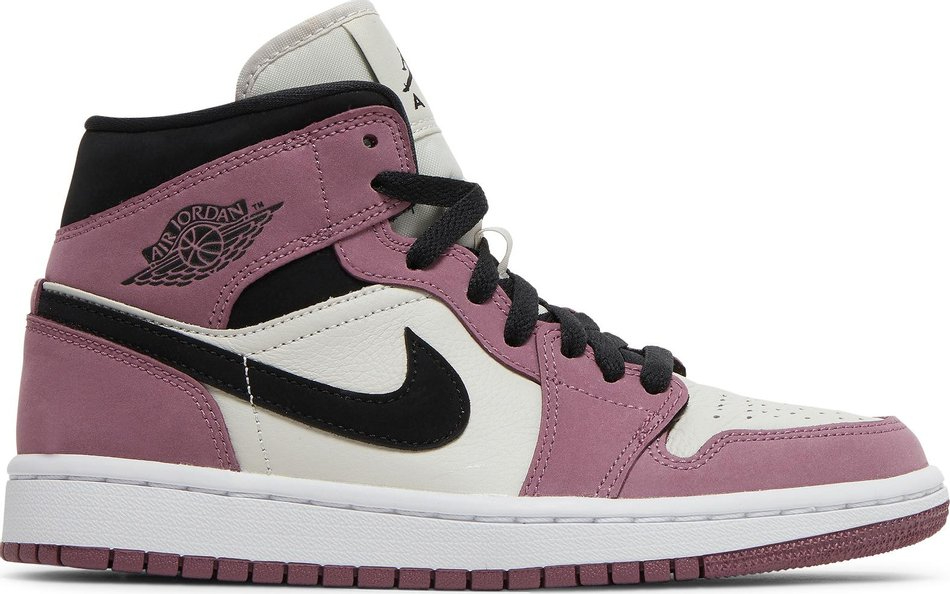Wmns Air Jordan 1 Mid SE  Berry Pink  DC7267-500 - Sneaker Replica Workshop
