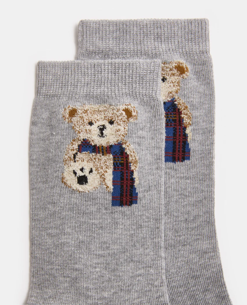 Pimkie Paire de chaussettes avec ourson