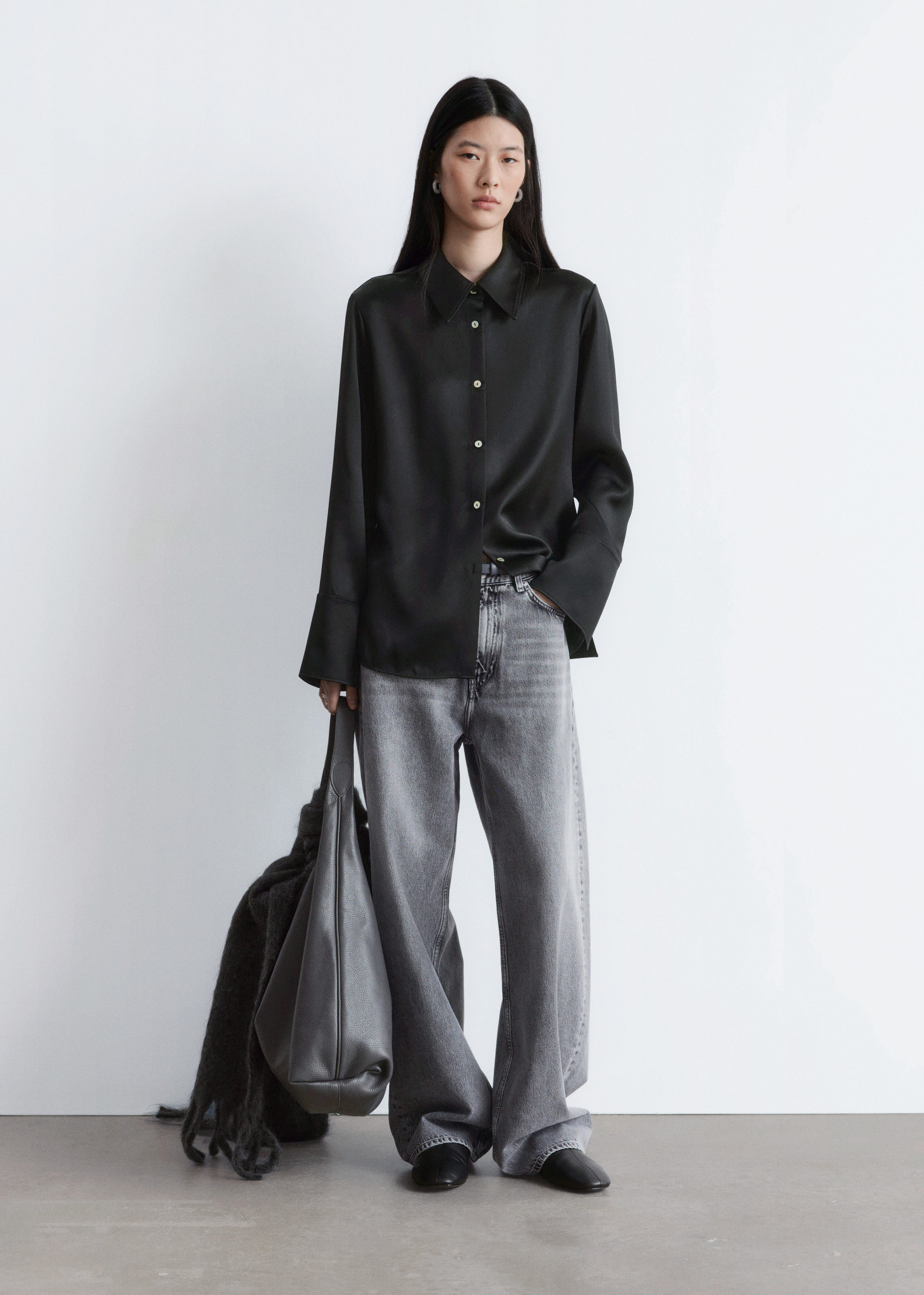 & Other Stories SATIN SHIRT