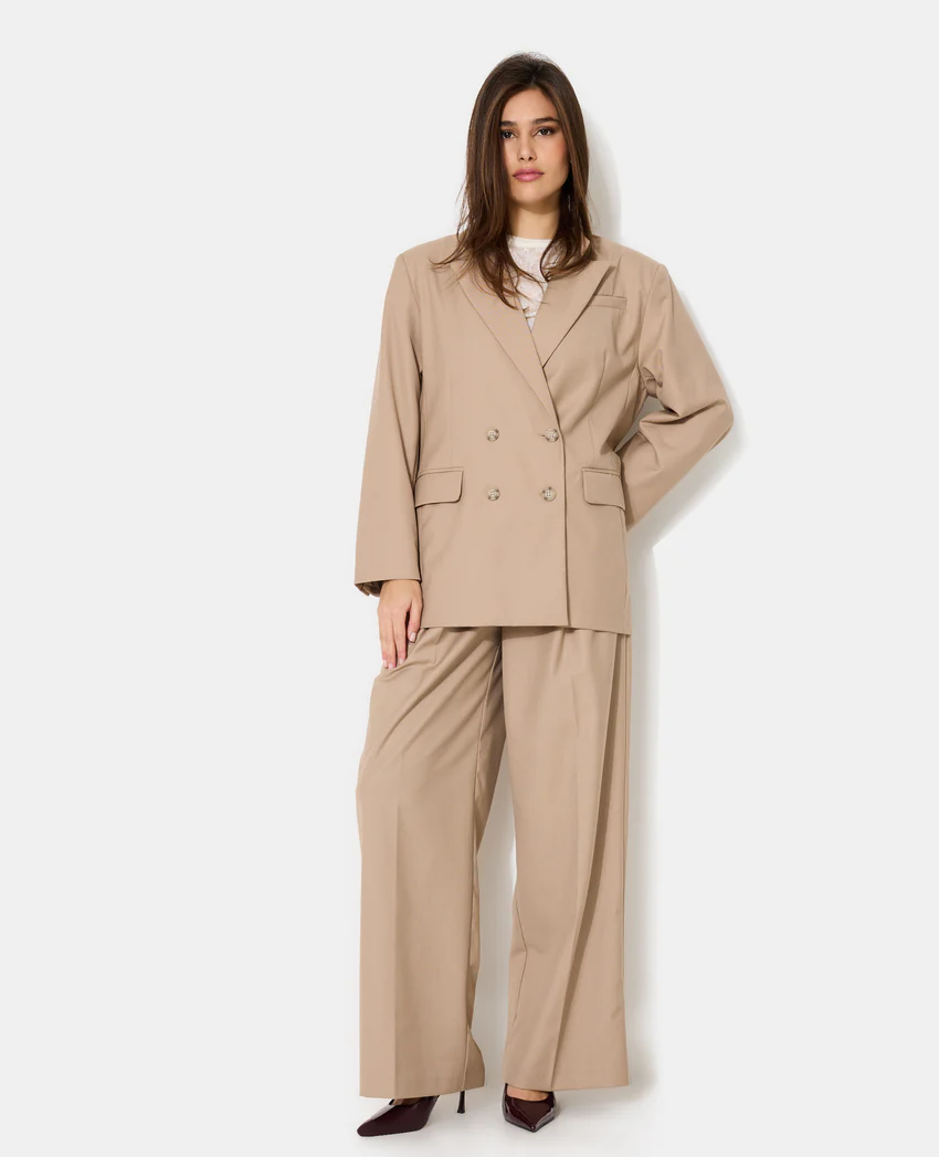 Pimkie Veste blazer oversize avec double boutonnage