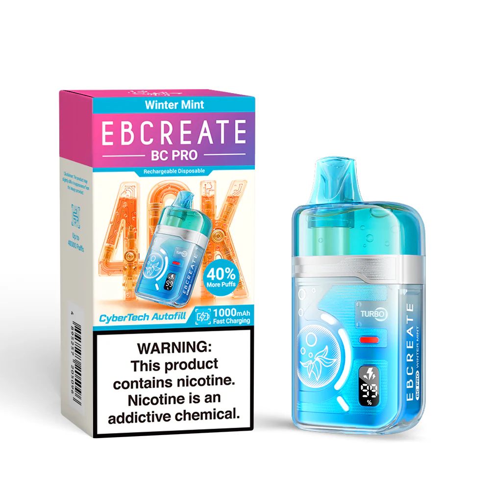 EBCREATE BC PRO Rechargeable Disposable Vape (All Flavours)