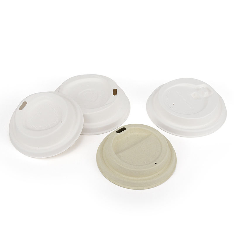 Disposable Durable 80mm 90mm Food Grade Recyclable Paper Lid