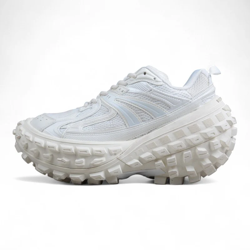 Balenciaga Defender Off-White Mesh and Nylon Sneakers - Sneaker Replica Workshop