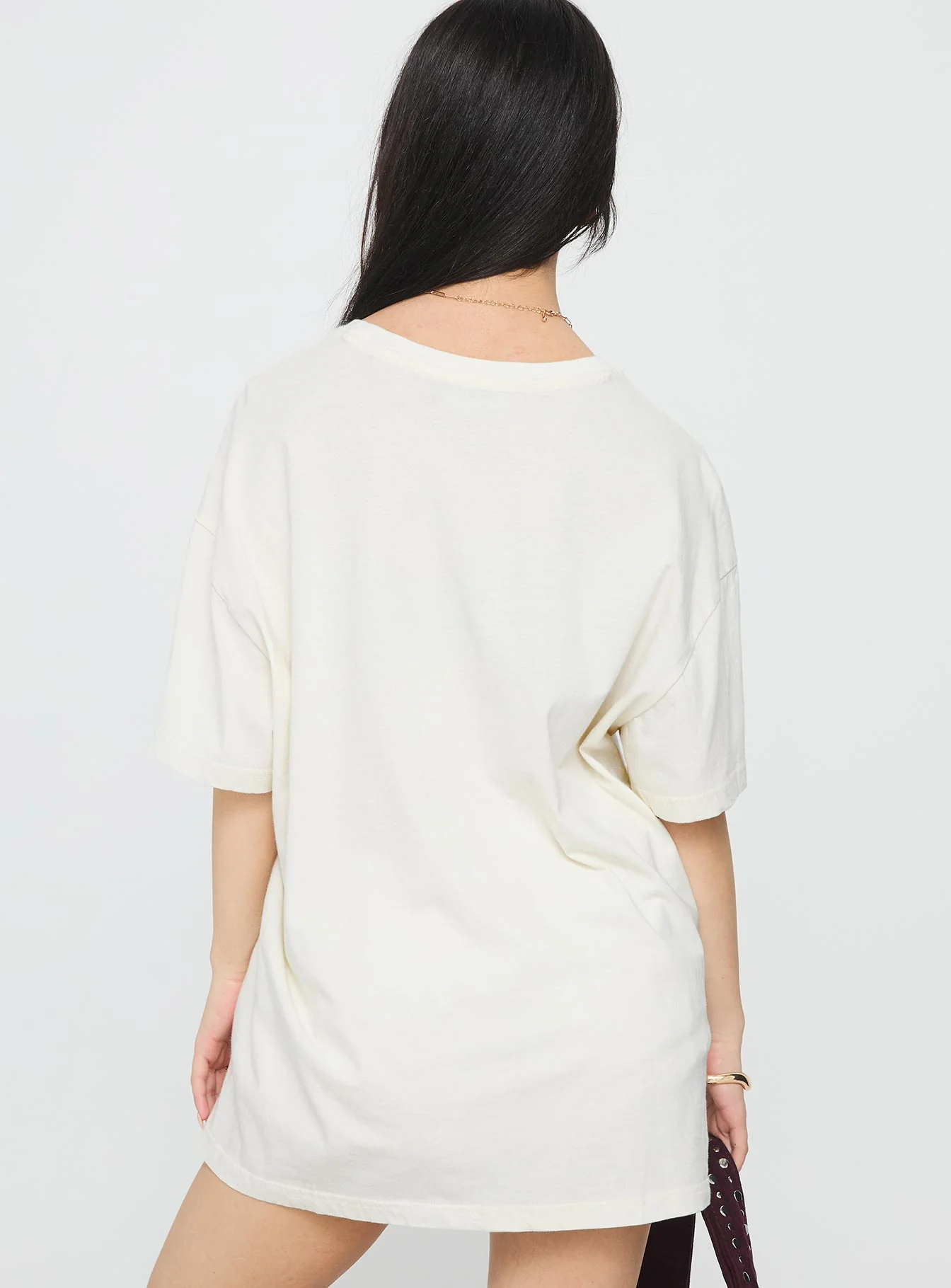 Hawaii Locale Oversized Graphic Tee Marshmellow