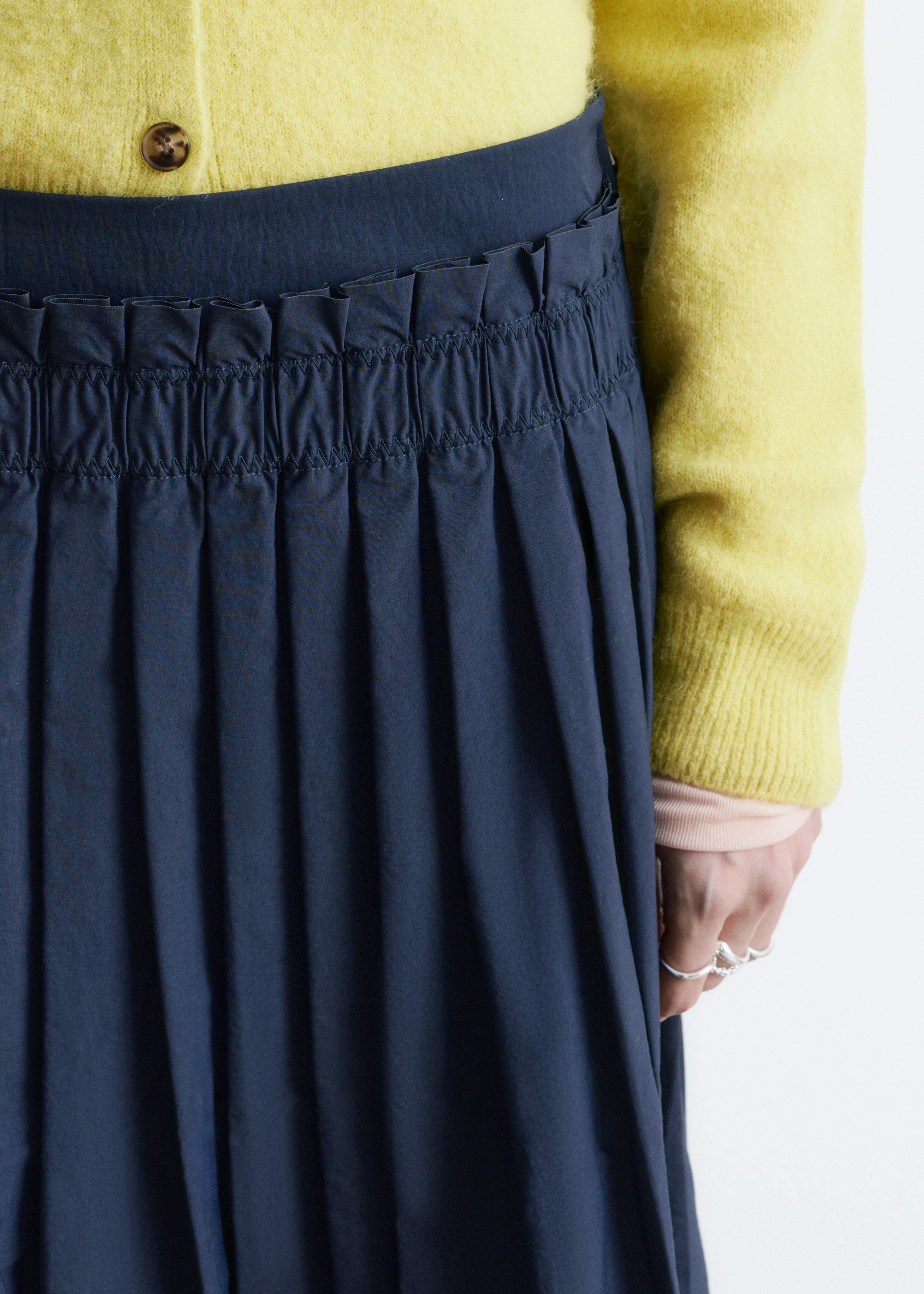 & Other Stories PLEATED MIDI SKIRT