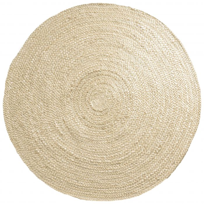 Karpet jute bleached 200 rond