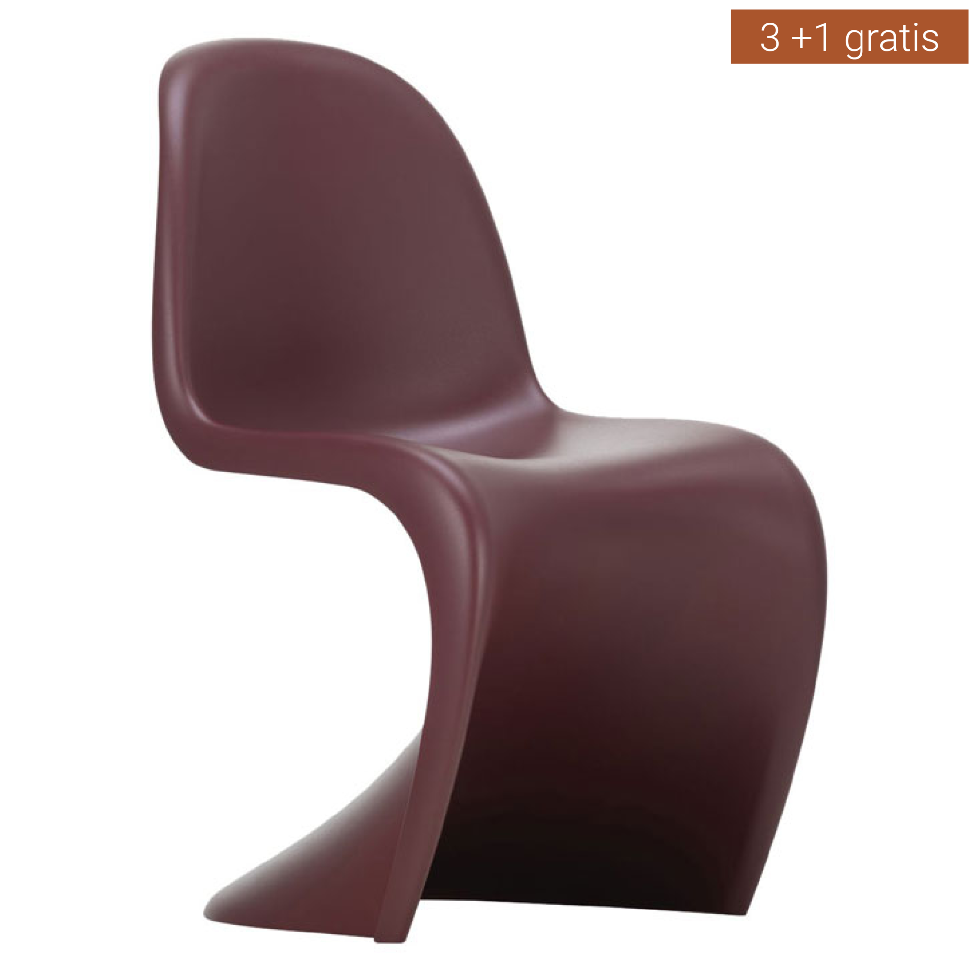 Eetkamerstoel Panton Bordeaux