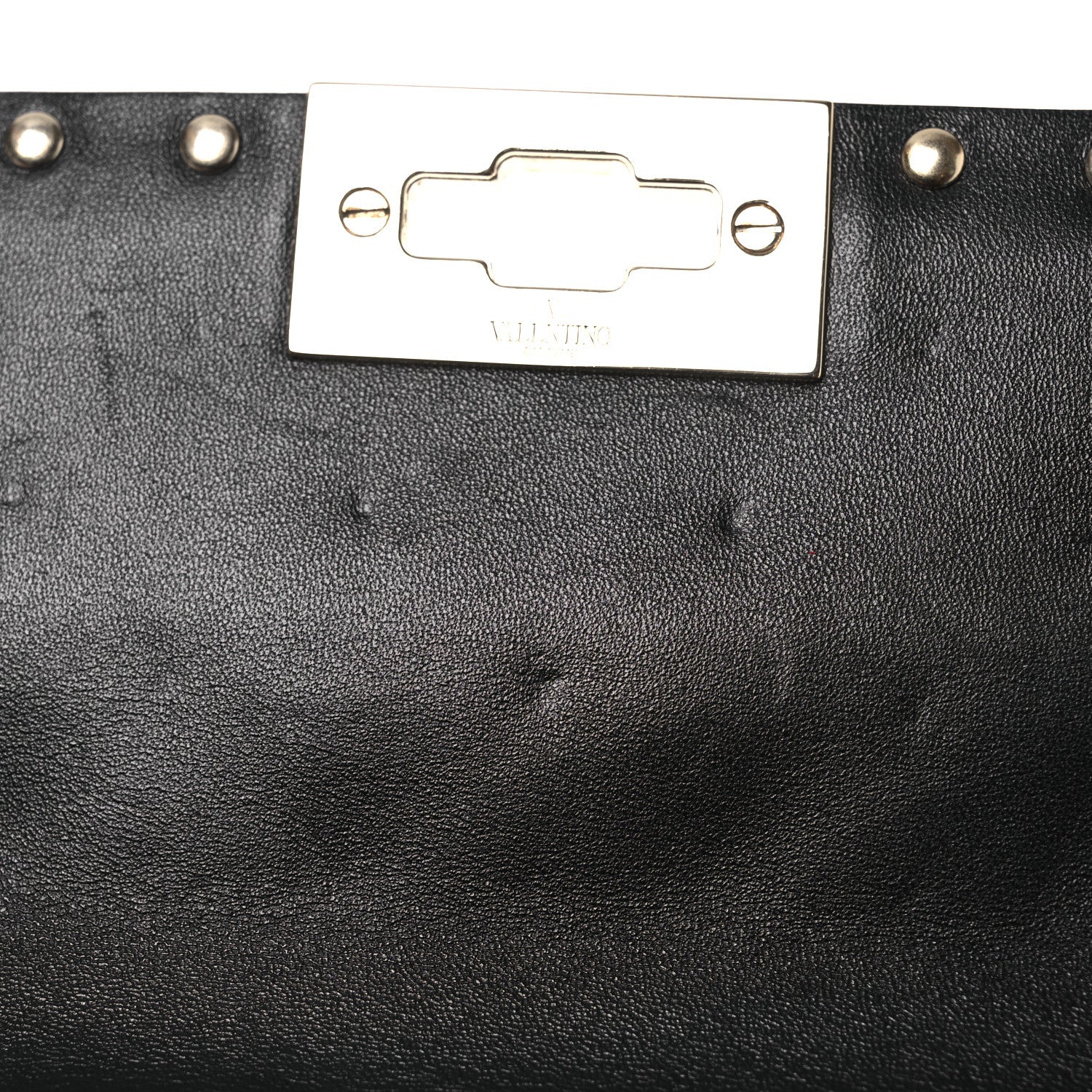 Patent Medium Rockstud Spike Shoulder Bag Black - Top Club