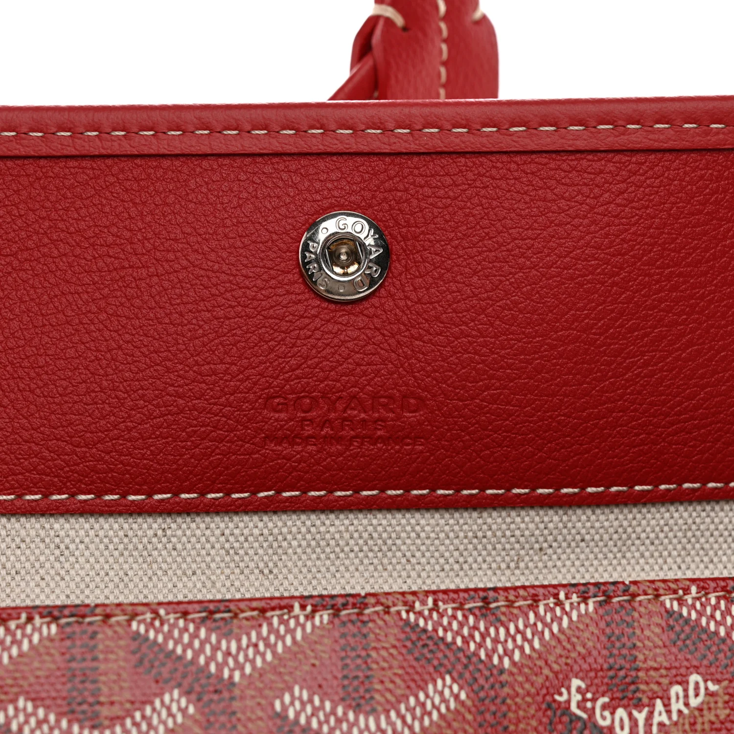 Goyardine Boheme Hobo Red - Top Club