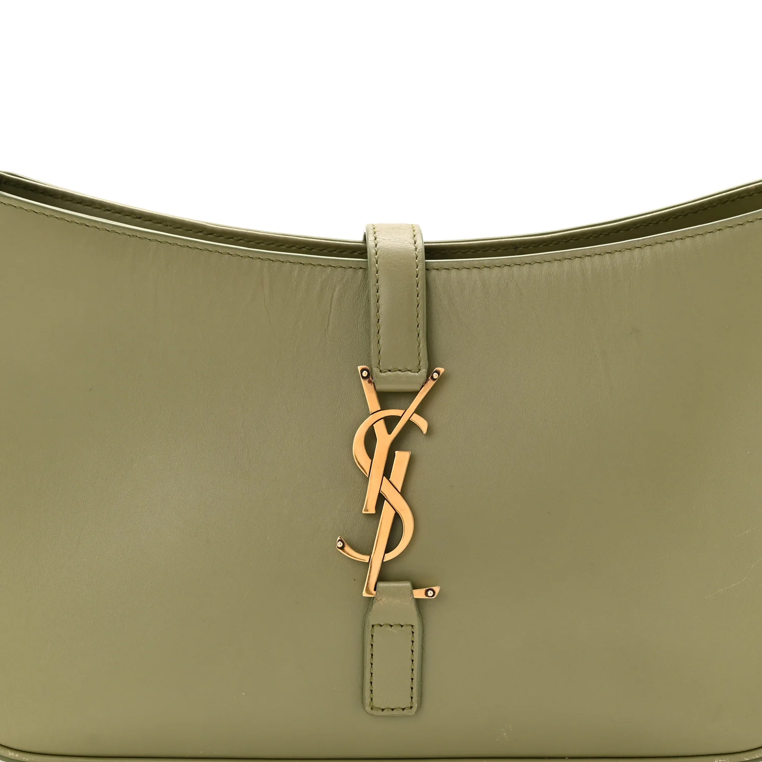 Smooth Calfskin Le 5 A 7 Hobo Pistache - Top Club