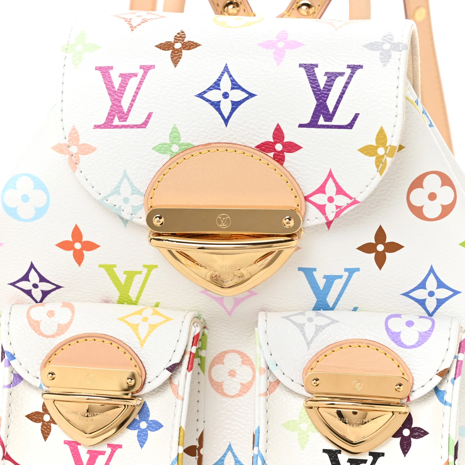 LV X TM Monogram Multicolor Venice Backpack White - Top Club