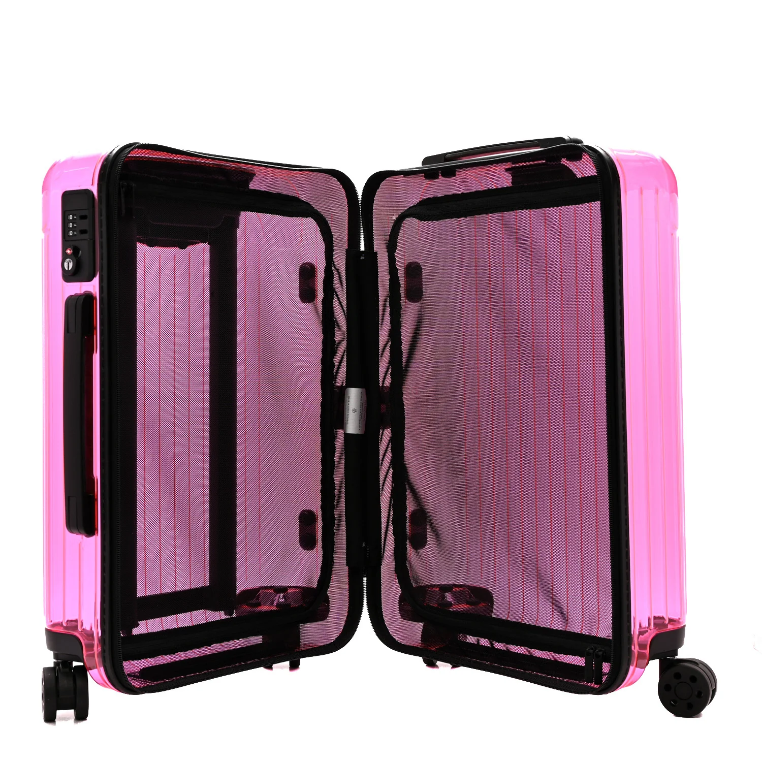 Transparent Polycarbonate Essential Cabin Neon Pink - Top Club