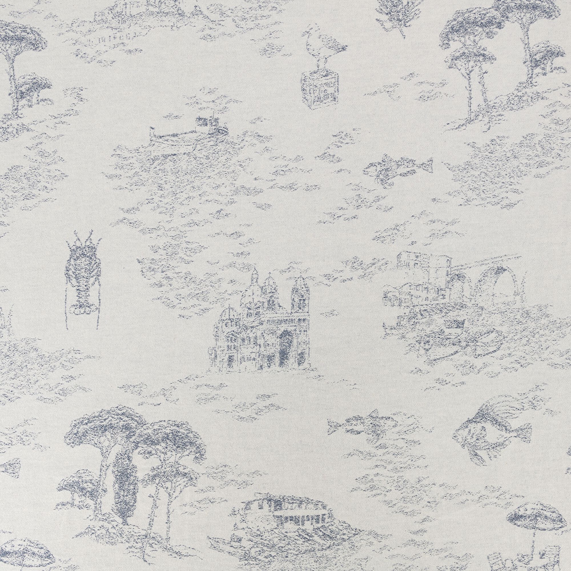 MEYNIAL - Nappe en coton réversible à motifs 150x250cm - beige