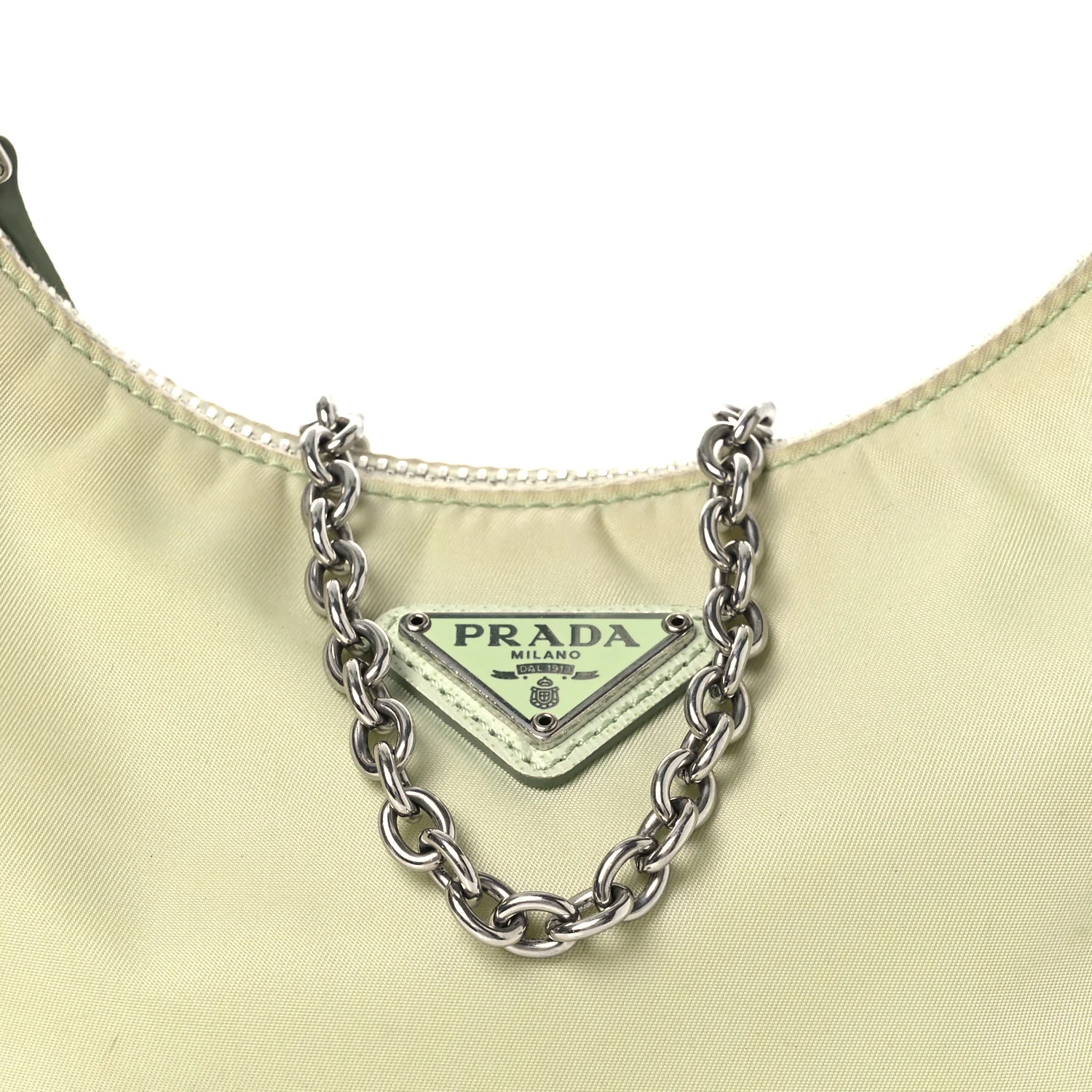 Re-Nylon Saffiano Re-Edition 2005 Shoulder Bag Acqua - Top Club