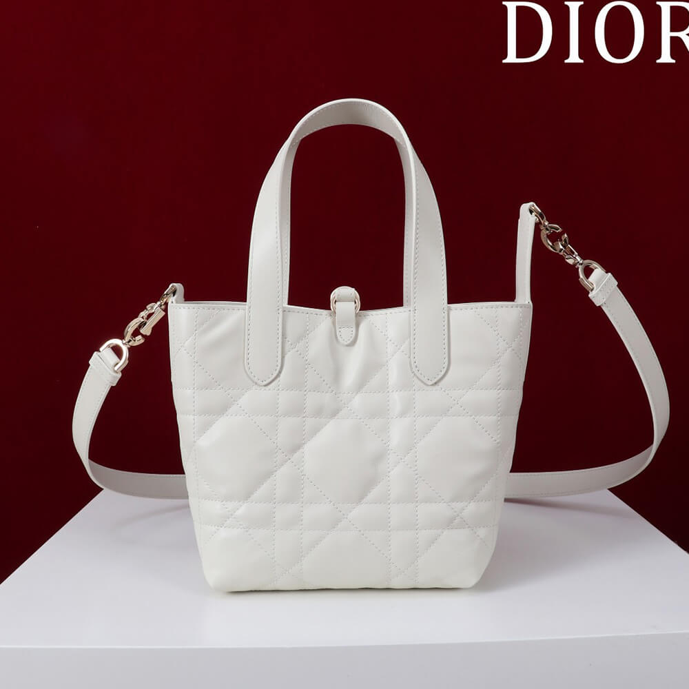 Small Dior Toujours Vertical Tote Bag(high-end grade) - Top Club