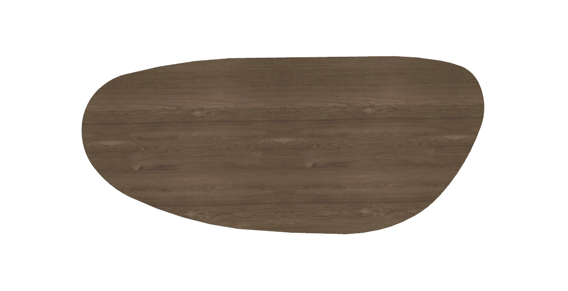 Firma Hout & Staal Eettafel Leaf | Mikado frame | Deer Brown Eettafel Leaf | 300*100 | Swissline | Deer Brown
