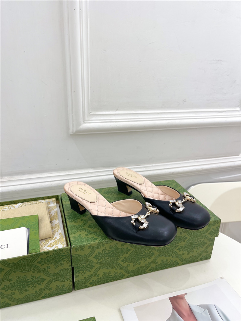gucci new crystal horsebit mules - Sneaker Replica Workshop