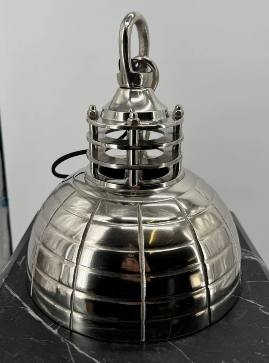 Industrial style pendant light silver - metal pendant light